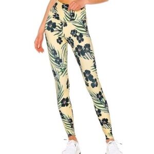 BEYOND YOGA | Olympus High Waisted Legging | Floral Sunrise | S